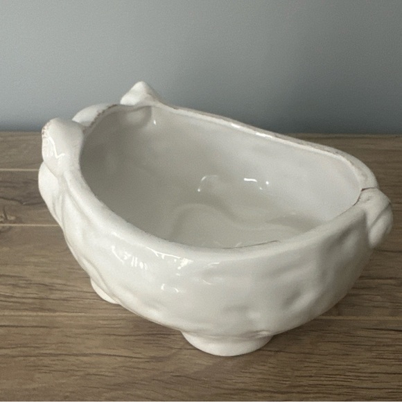 Farmyard Collection Ceramic Pig Planter or Foodsafe Serving Bowl Farmhouse - Picture 6 of 11